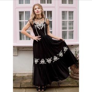 Joyfolie Josephine Dress in Black *NEW* Medium